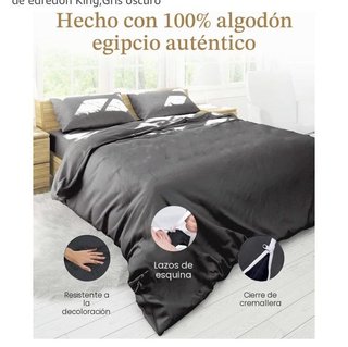 Juego funda nórdica 1000 hilos algodón
