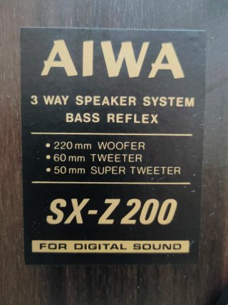 Altavoces Aiwa SX-Z200