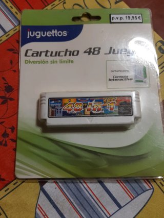 Cartucho 48 Juegos Juguettos
