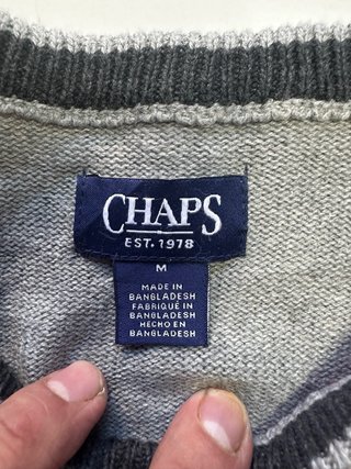 Jersey Navideño CHAPS Fair Isle Talla M