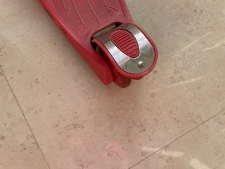 Patinete Kinskate 3 ruedas rojo