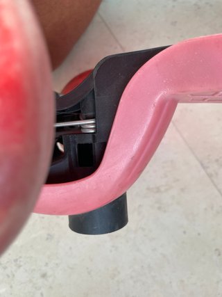 Patinete Kinskate 3 ruedas rojo