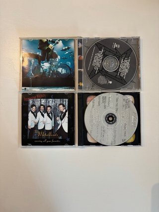 Lote 5 CDs Metallica: Kill 'Em All, Ride...