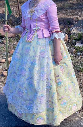 Traje de labradora Castellonera fallera