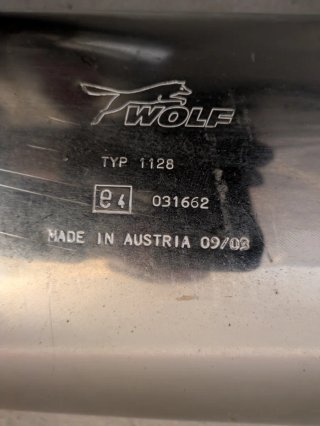 Escape Wolf para Ford Focus RS MK1