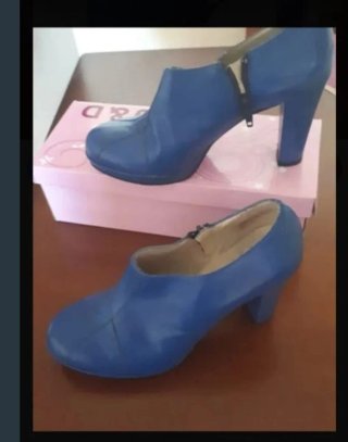 Zapatos de Tacón Azules
