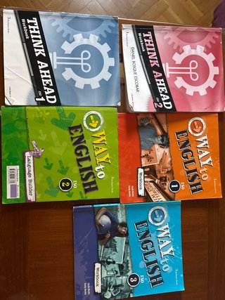 Libros de inglés 1,2y3 ESO