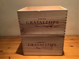 2 Cajas de Madera para Almacenaje