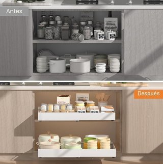 2 Cajones Extraíbles Cocina