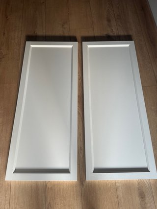 2 Puertas de Armario IKEA OXBERG Blancas