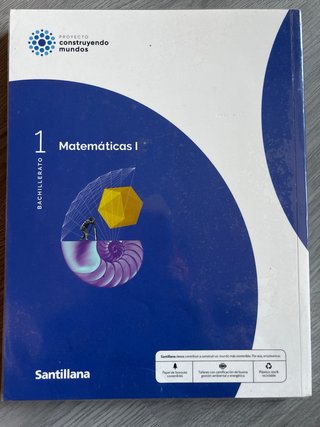 Matemáticas I 1 Bachillerato