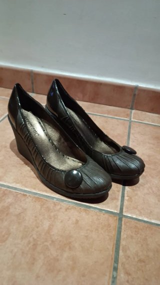 Zapatos de Tacón Marrones Talla 39