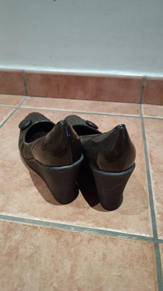 Zapatos de Tacón Marrones Talla 39