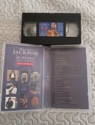 VHS Michael Jackson HIStory on Film Volume II