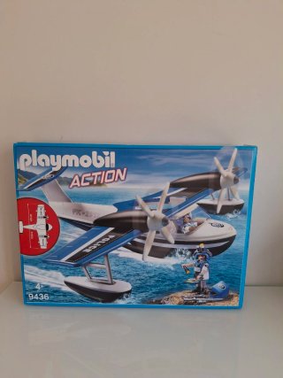 Playmobil Action Hidroavión Policía 9436