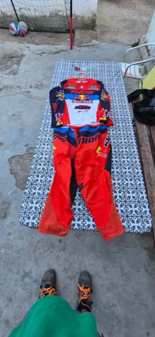 Traje Motocross Thor Red Bull KTM