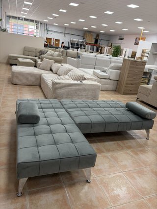 Sofá chaiselongue 3 plazas - Cama