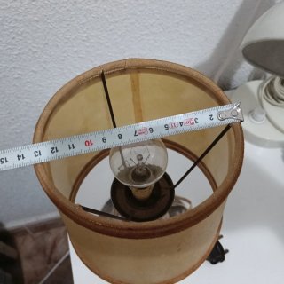 Lámpara de mesilla vintage