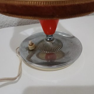 Lámpara de mesilla vintage
