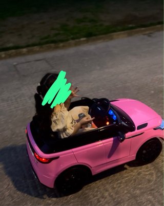 Coche Eléctrico Infantil Rosa