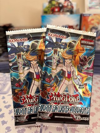 2 Bustine Yu-Gi-Oh! Piloti ad Alta Velocità