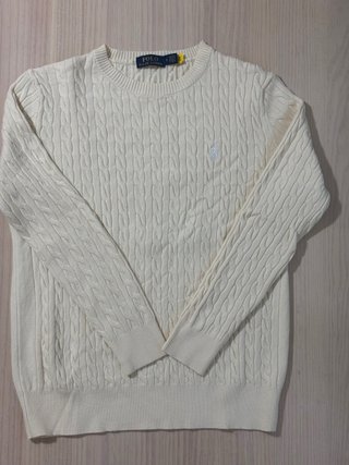 Suéter Polo Ralph Lauren (Beige/Crema)