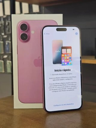 IPHONE 16 PLUS 128GB ROSA BATERIA 91%
