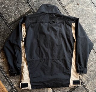 Chaqueta Kappa Negra y Beige Nieve Ski