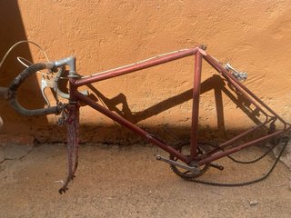 Cuadro de Bicicleta de Carretera Antigua