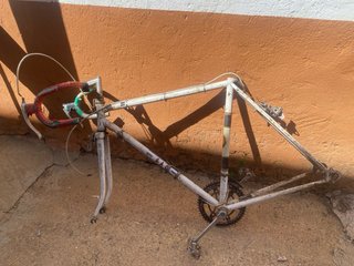 Cuadro de Bicicleta de Carretera Antigua