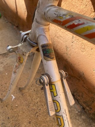 Cuadro de Bicicleta de Carretera Antigua