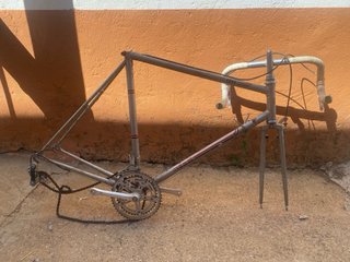 Cuadro de Bicicleta de Carretera Antigua