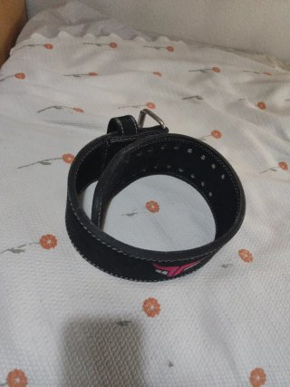 Cinturón de Gimnasio Halterofilia Mytra Negro