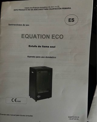 Estufa catalítica