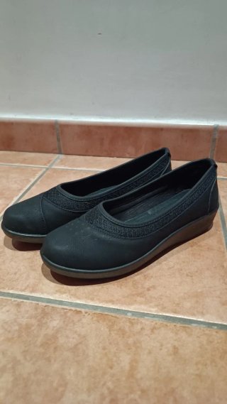 Zapatos Ponny de Piel Negros Talla 39