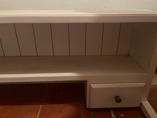 Mueble de Madera Blanco