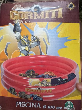 Piscina inflable Gormiti 100cm