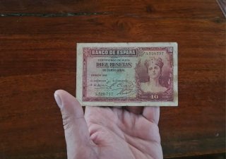 Billete 10 Pesetas Banco de España 1935