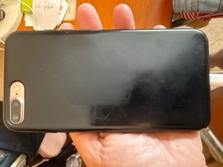 Custodia nera per iPhone 7 Plus