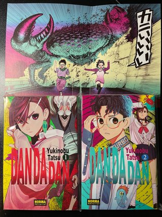 Manga Dandadan tomo 1 y 2