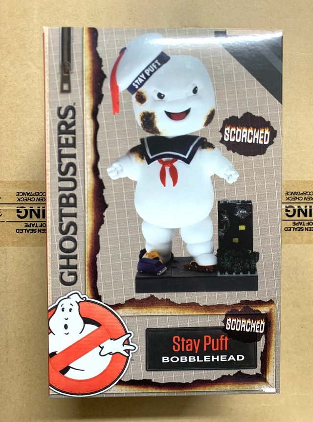Bobblehead Stay Puft di Ghostbusters con effetto Scorched