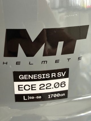 Casco Modular MT Genesis R SV Pure Gris Talla: L