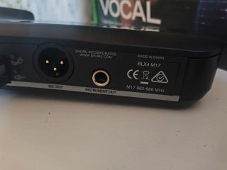 Micrófono Inalámbrico Shure BLX24 PG58