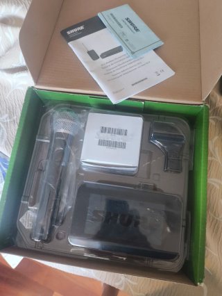 Micrófono Inalámbrico Shure BLX24 PG58