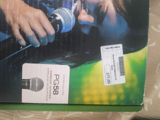 Micrófono Inalámbrico Shure BLX24 PG58