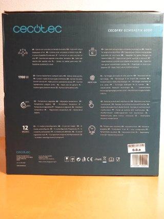 Freidora de Aire Cecotec Cecofry Bombastik 6000