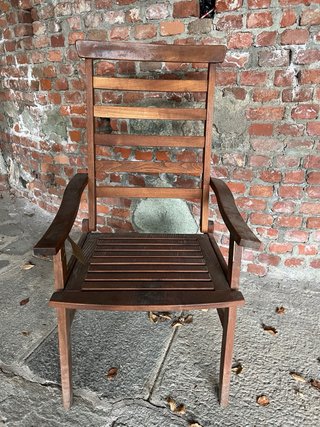 2 Sedie da giardino in legno