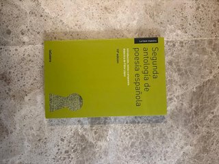 Segunda antología de poesía española
