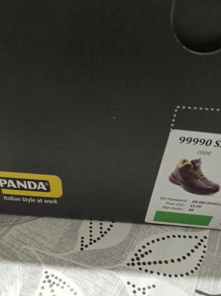 Scarpe antinfortunistiche Panda