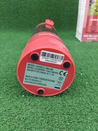 Batidora Portátil Nutribullet Roja 475ml